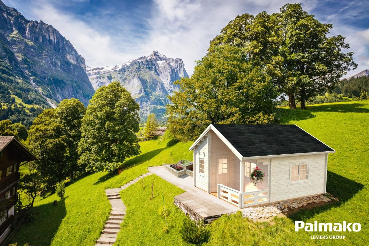 Palmako Ferienhaus Emily 40,1+5,2 m²