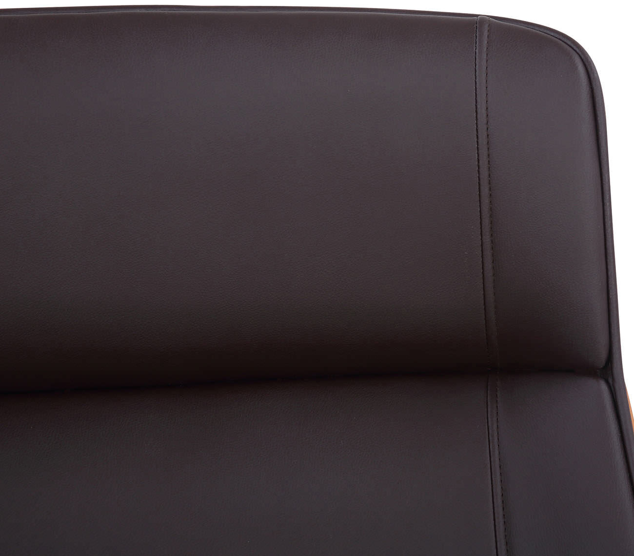 Bürostuhl Varel Kunstleder, walnuss/braun