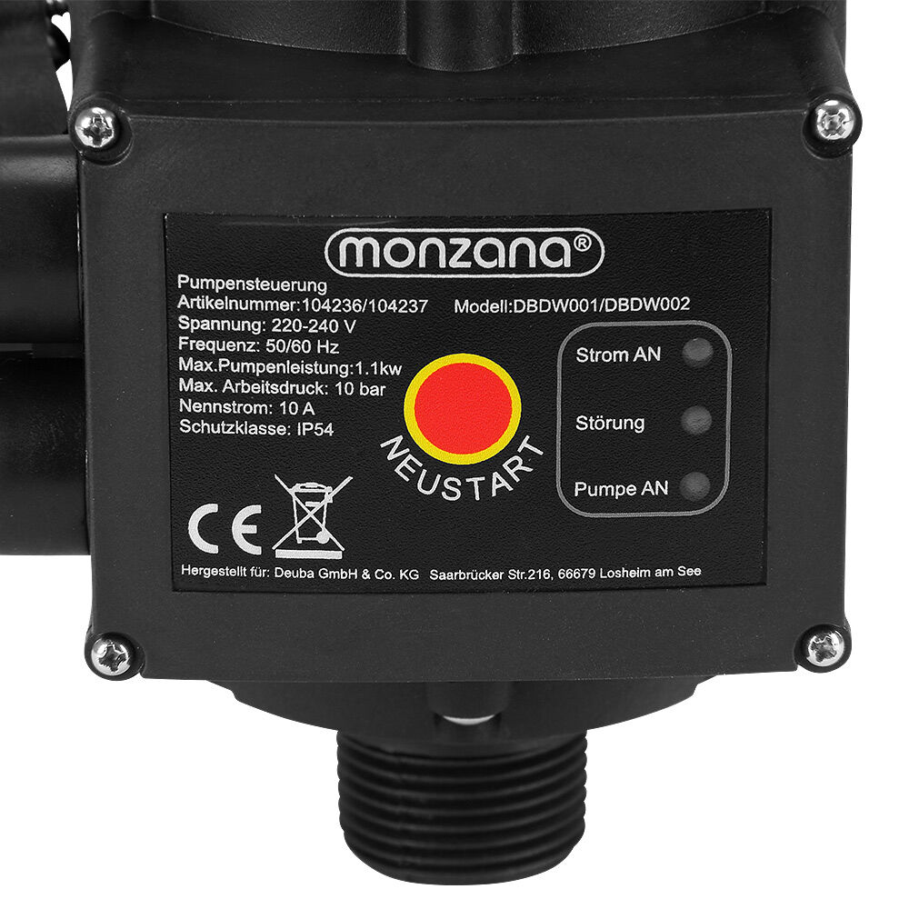 Pumpensteuerung mit Kabel 10bar