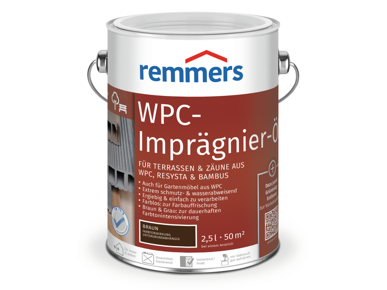 Remmers WPC-Imprägnier-Öl 2.5 l