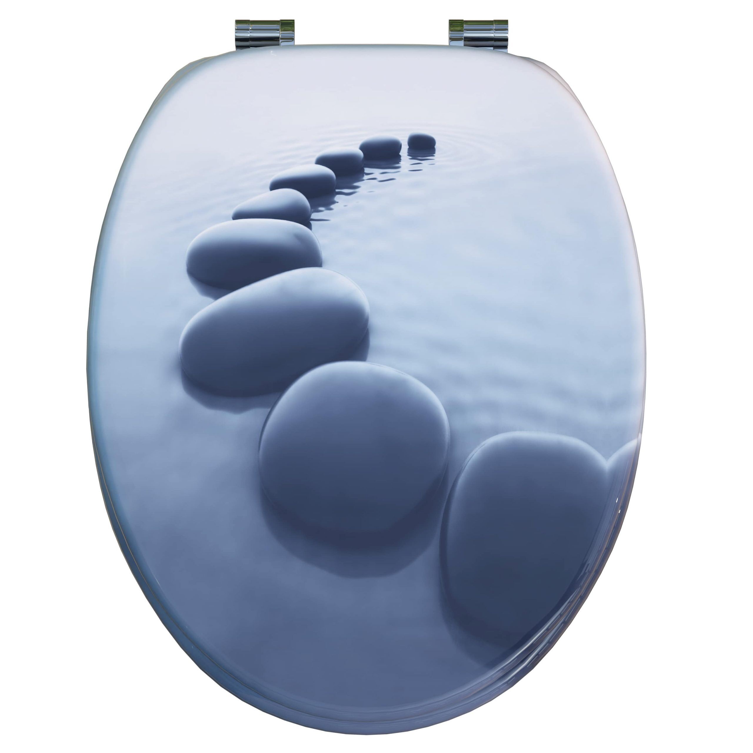 Toilettensitz Stonedesign mit Absenkautomatik
