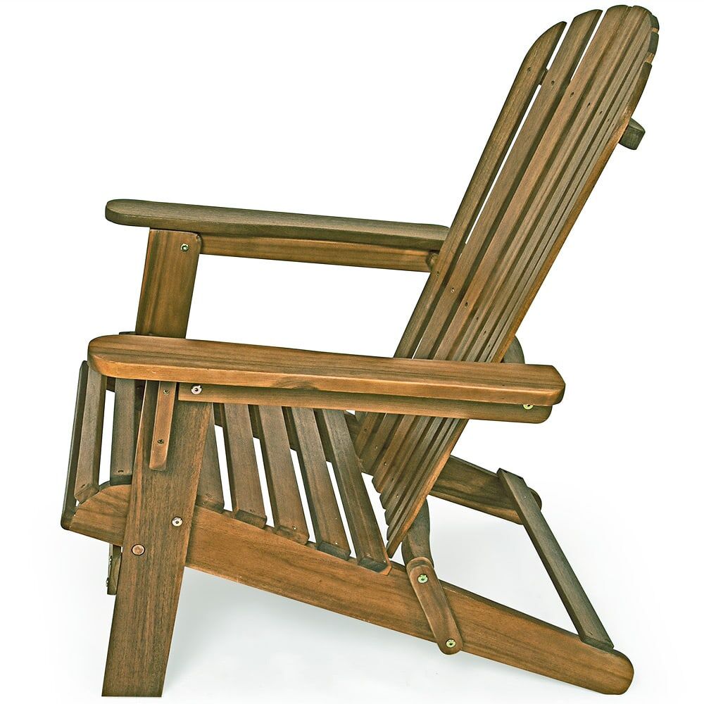 Liegestuhl Adirondack Akazienholz klappbar