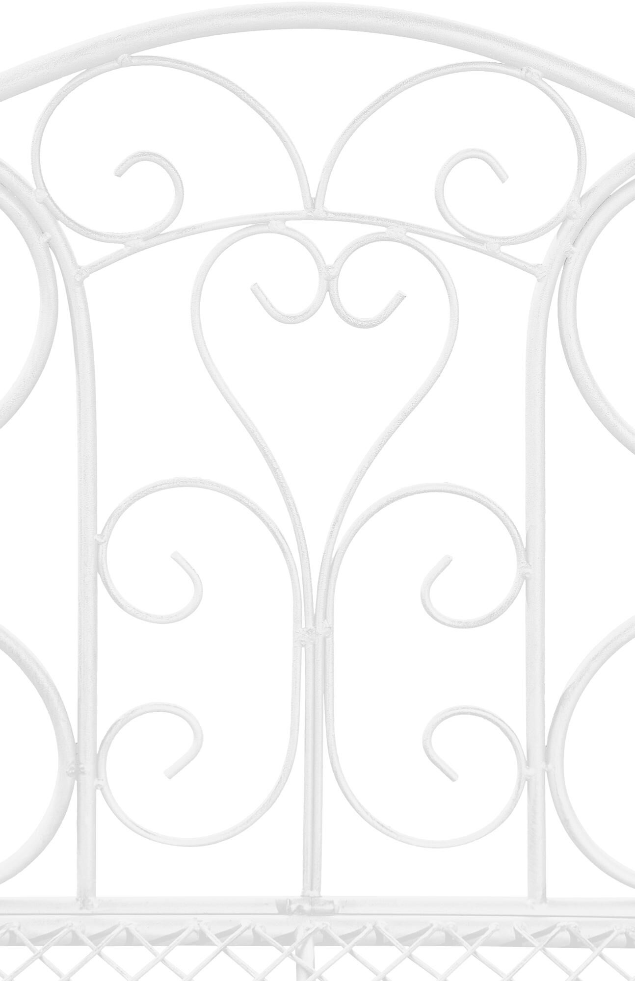 Gartenbank Tara, weiß