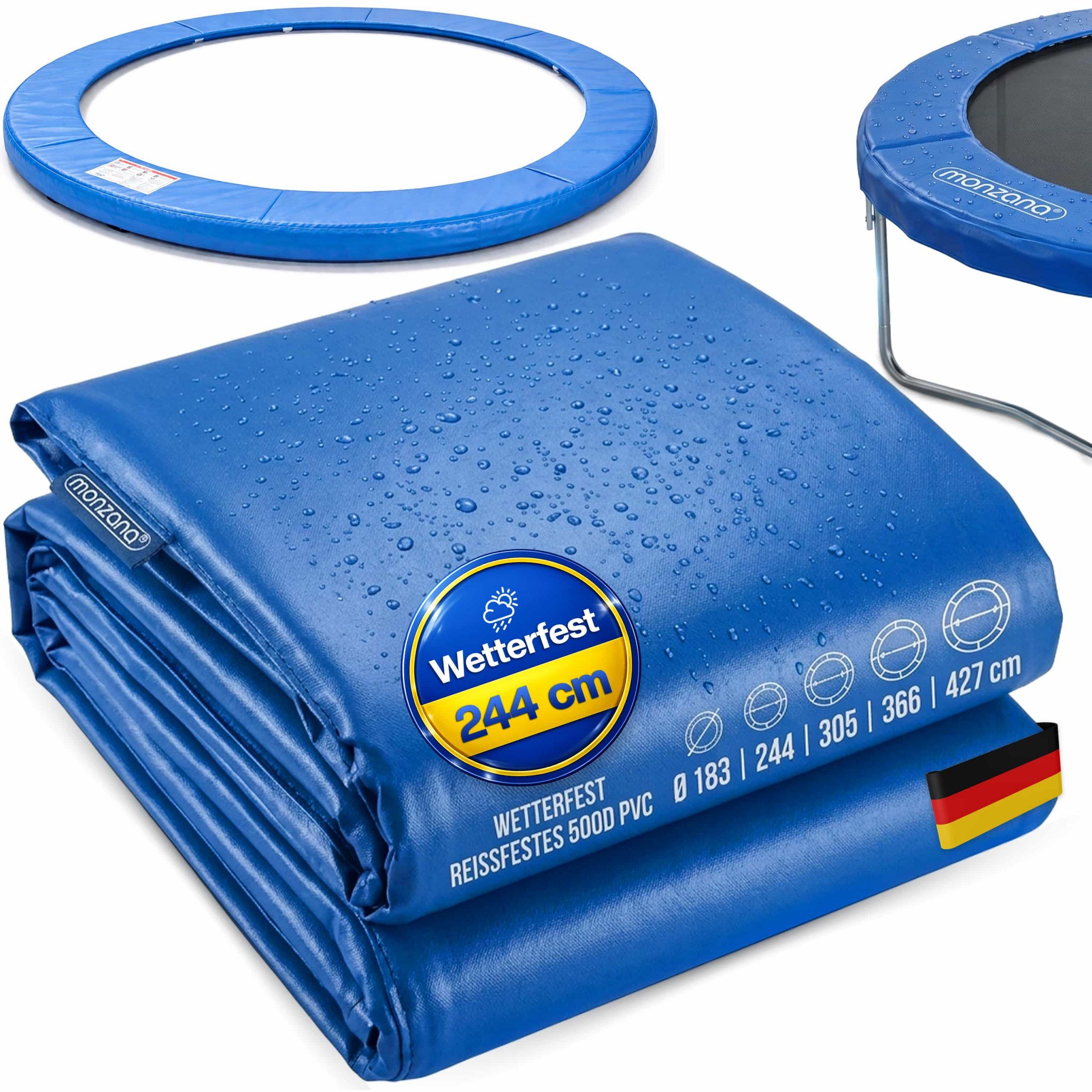 Trampolin Randabdeckung Blau Ø244cm V1