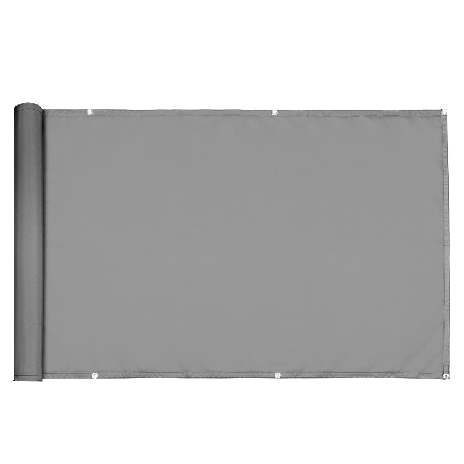 Sichtschutz für Balkon Betonoptik 5m