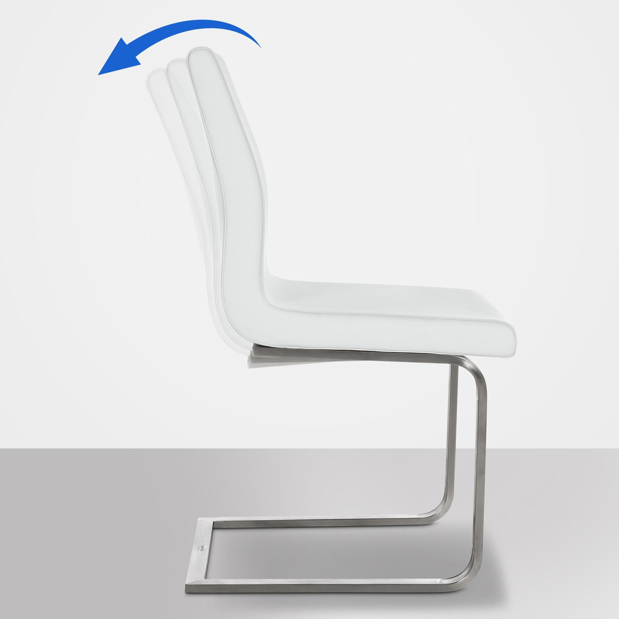 Esszimmerstuhl Belfort, weiß