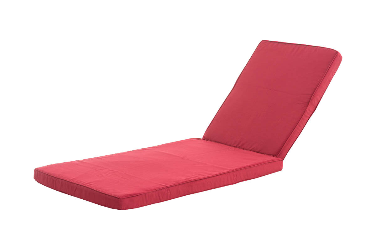 Auflagenbezug Sonnenliege Atessa / Nadi, rubinrot