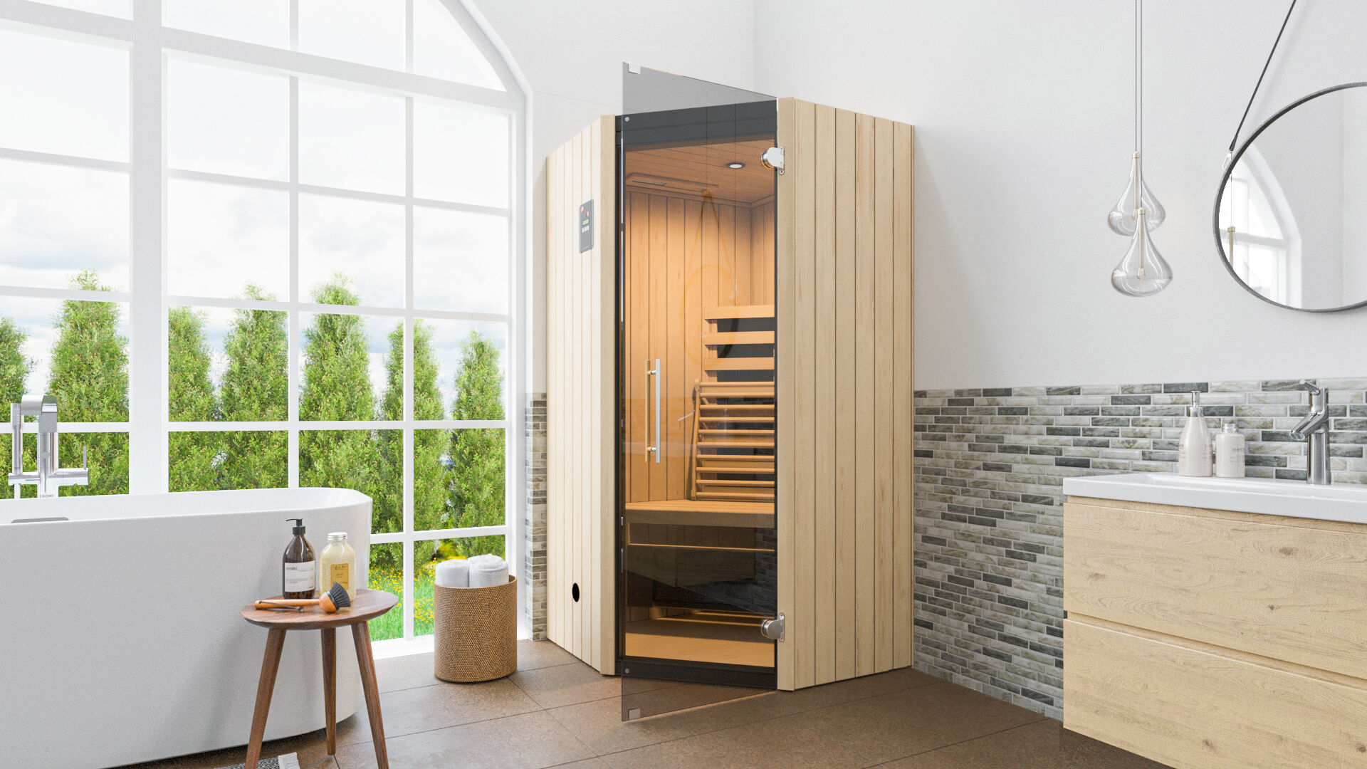 weka Infrarotkabine TANILLA Eck