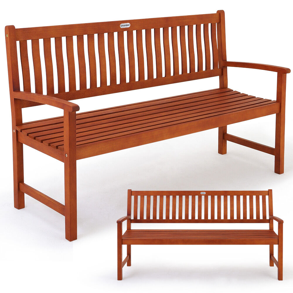 Gartenbank Maxima Eukalyptusholz FSC®-zertifiziert 152x55x92cm