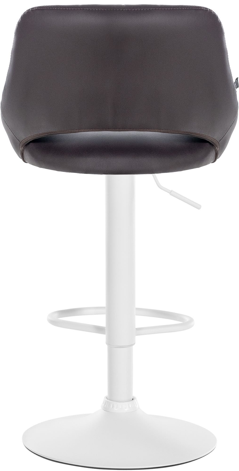 2er Set Barhocker Milet Kunstleder W, braun