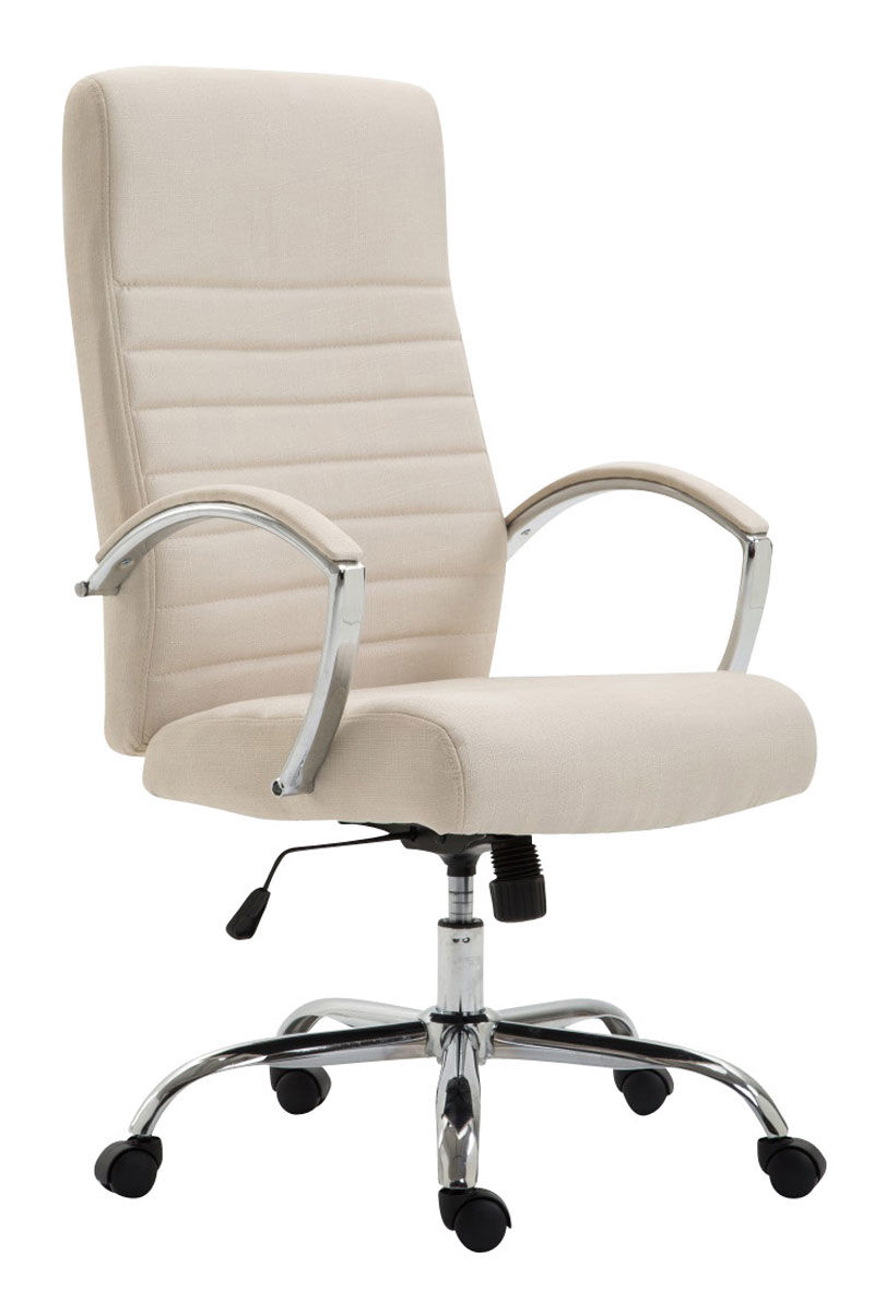 Bürostuhl Valais Stoff, creme