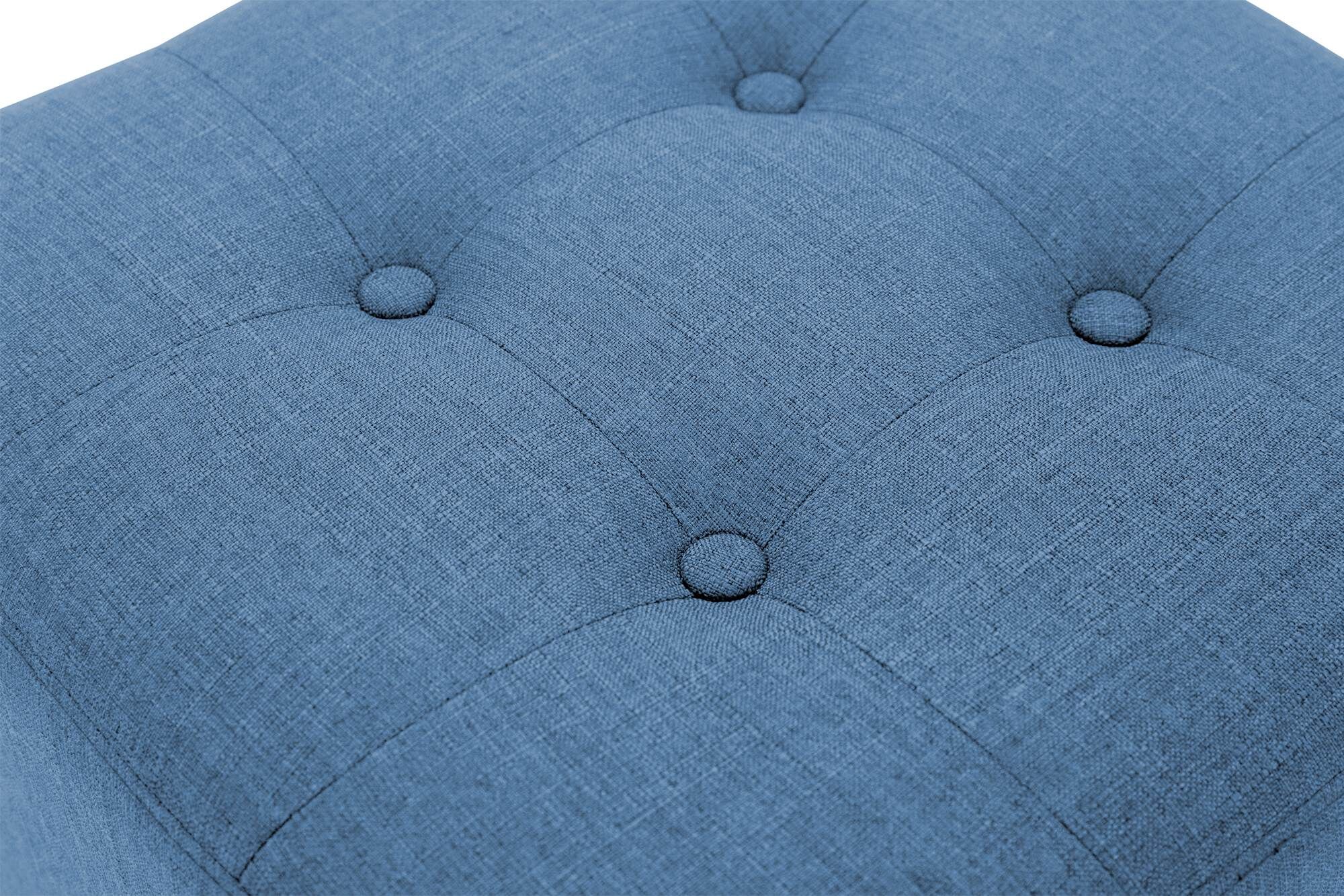 Sitzhocker Pharao, antik-hell, blau