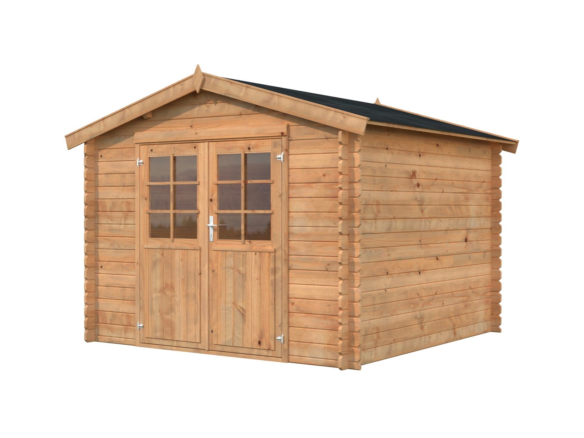 Gartenhaus Holz 2,7x2,7m Aktion 75