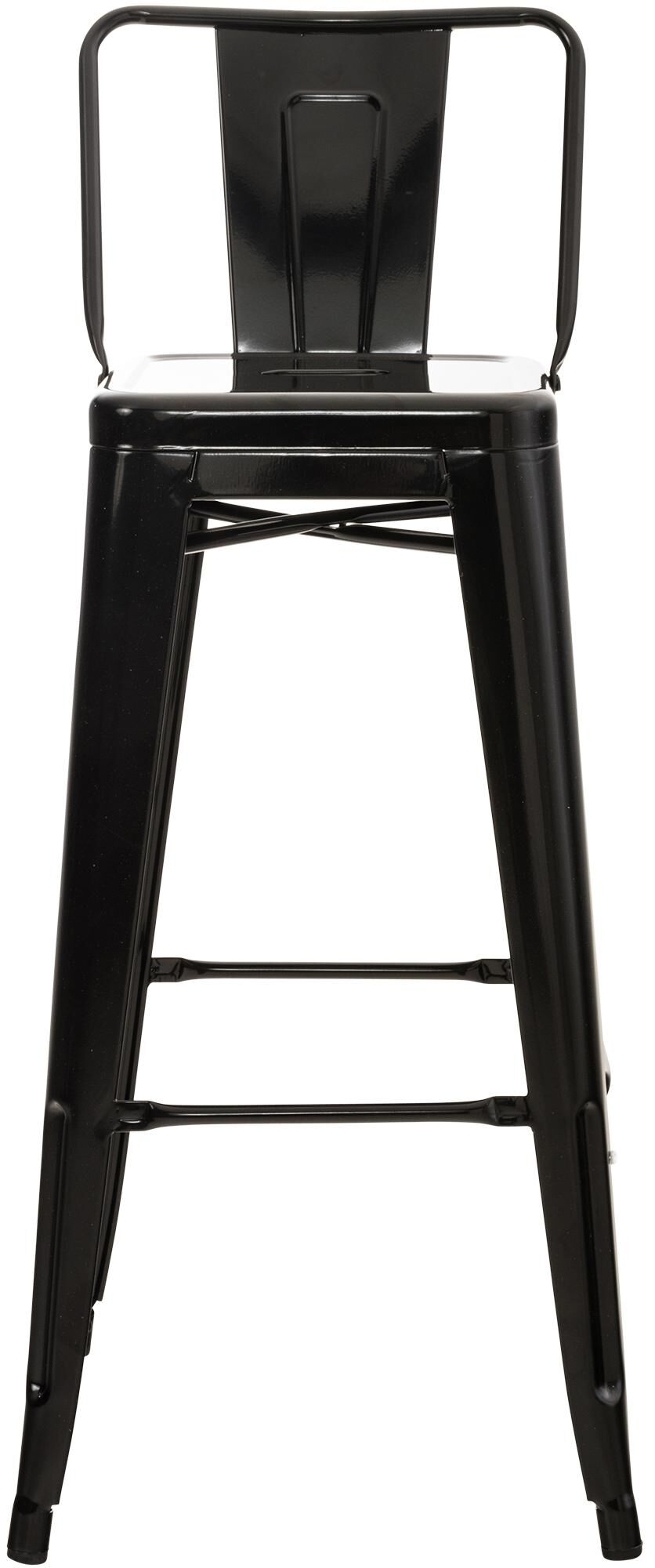 4er Set Barhocker Mason, schwarz