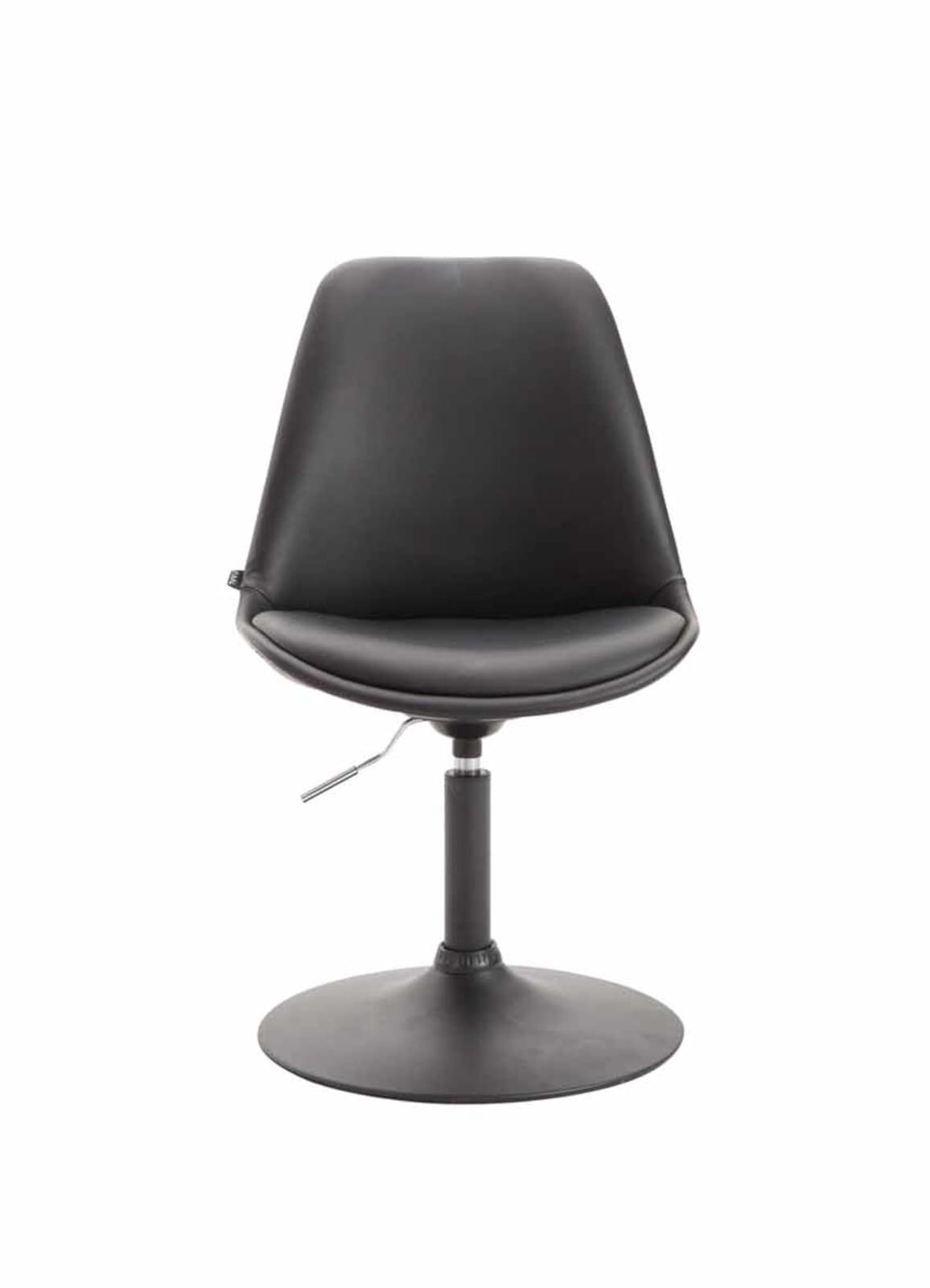 4er Set Esszimmerstühle Maverick B Kunstleder, schwarz