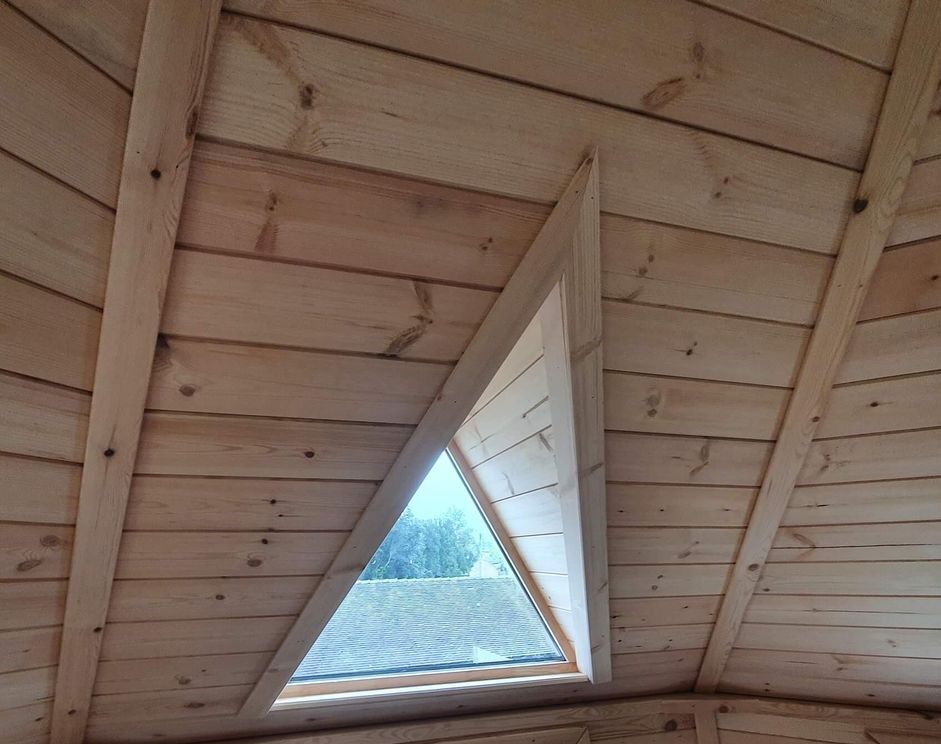 Gaubenfenster für Grillkota