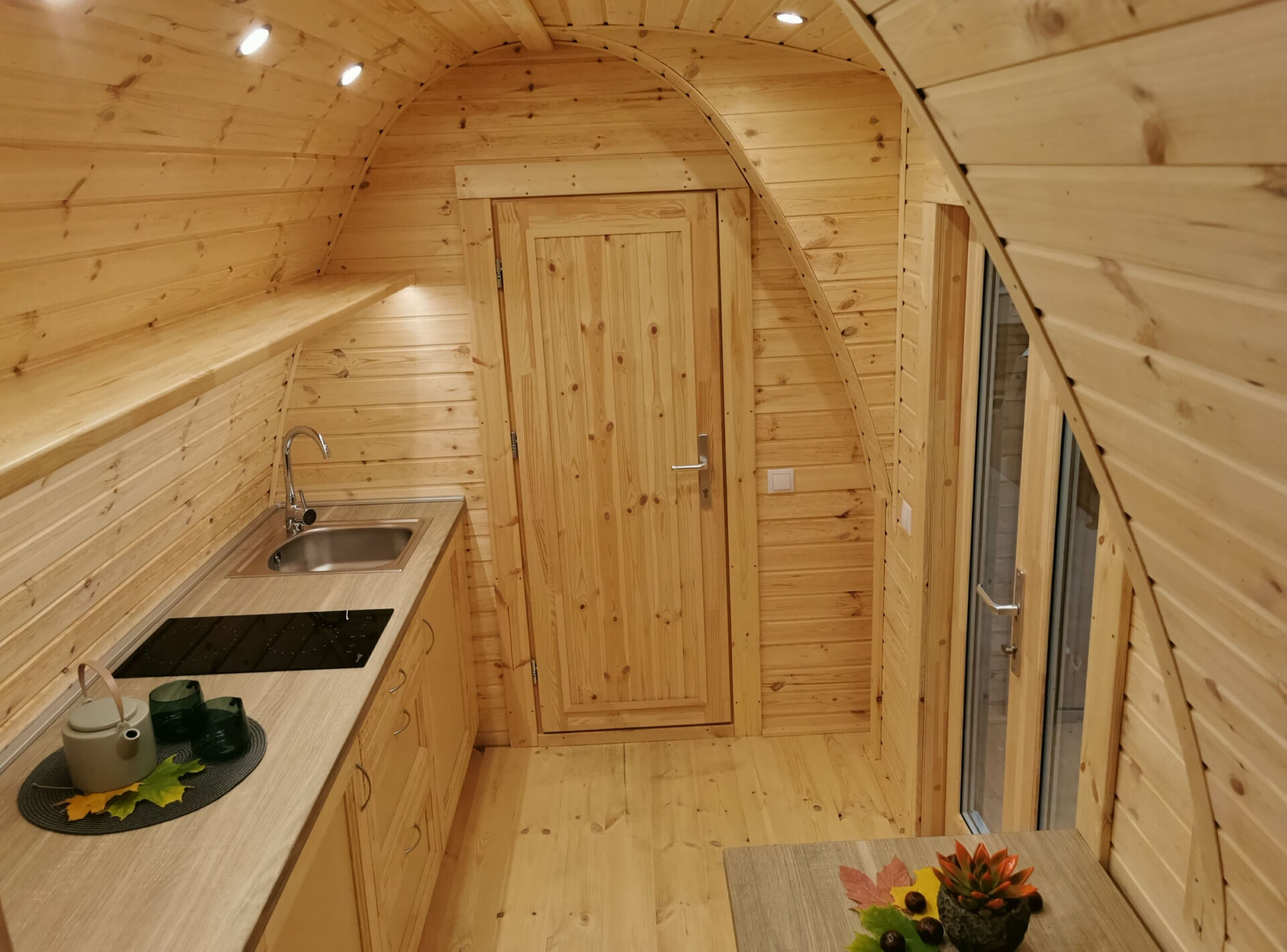 Trennwand für Camping-Hütten 3,0m inkl. Tür