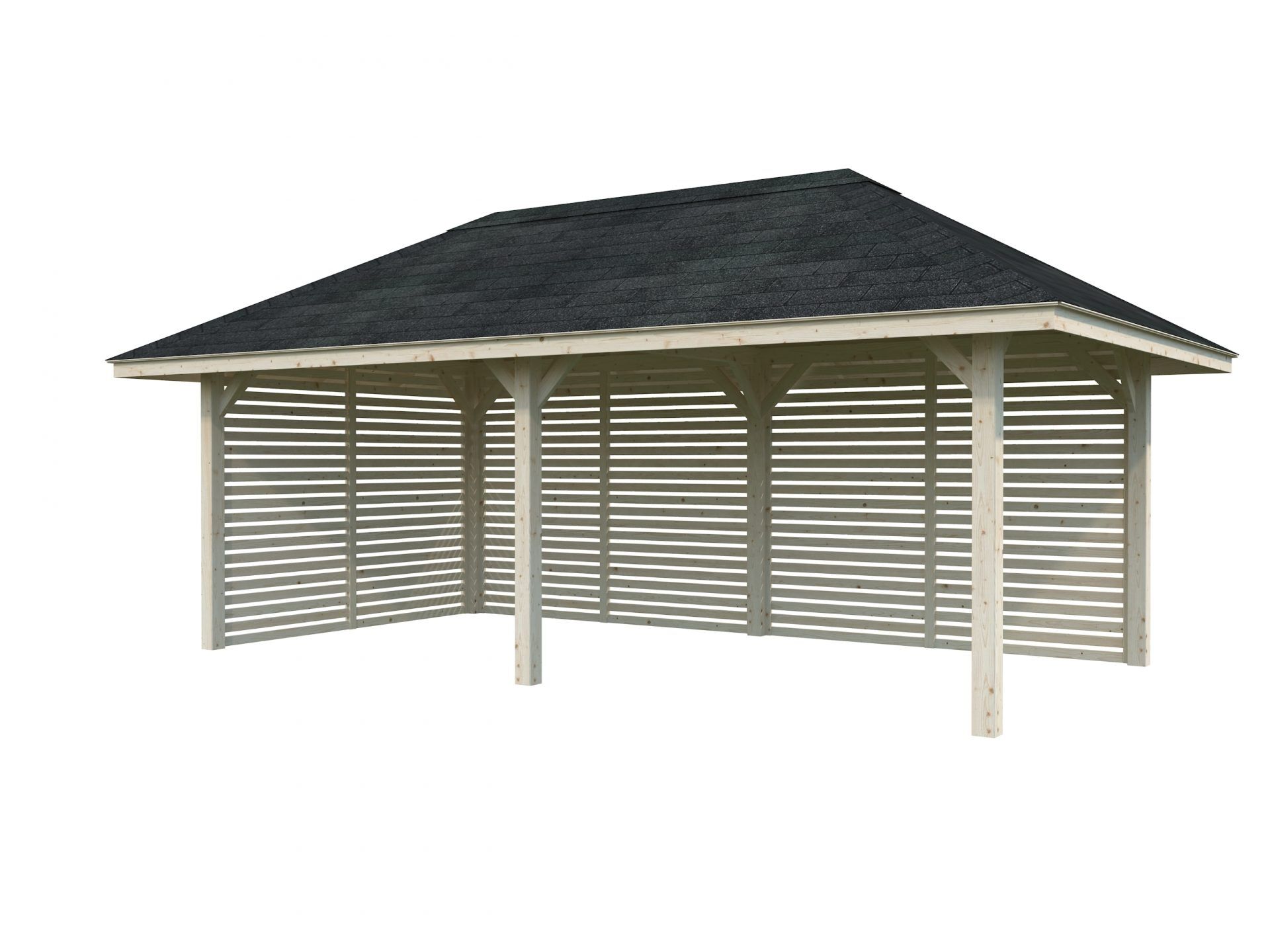 Palmako Pavillon Bianca 16,6 m2 Set 109