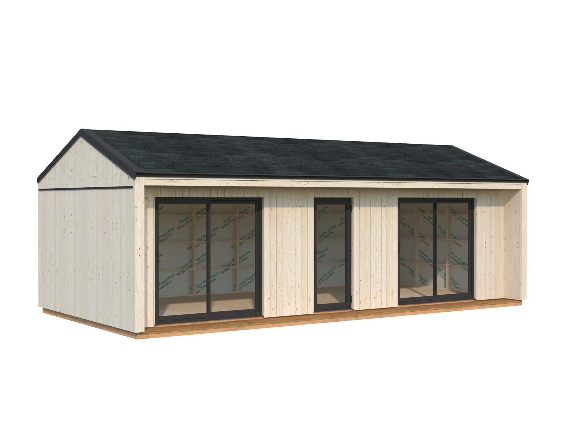 Palmako Tinyhaus Gartenhaus Rebekka 31,8 m²