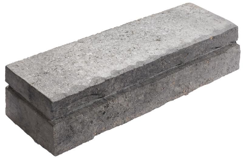 Mauerstein Cremona Landhausmauer, Mischformat, Grau-Anthrazit Melange