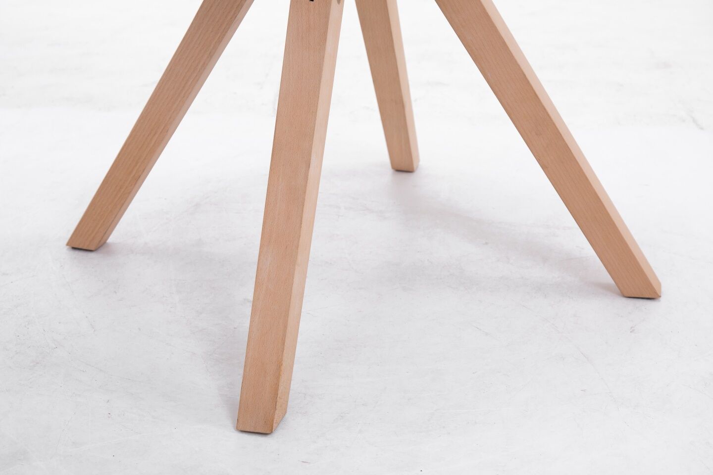 Besucherstuhl Toulouse Stoff Natura Square, creme