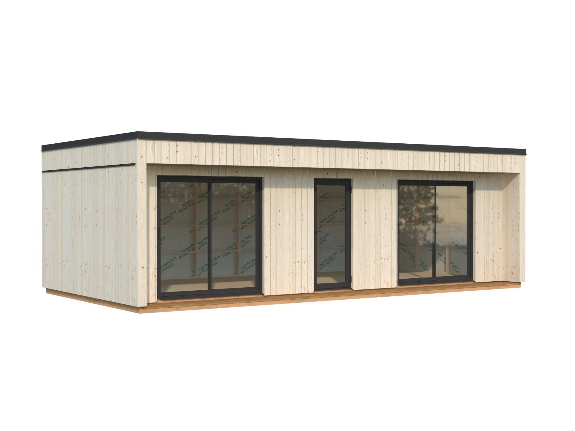 Palmako Tinyhaus Gartenhaus Johanna 31,8 m²