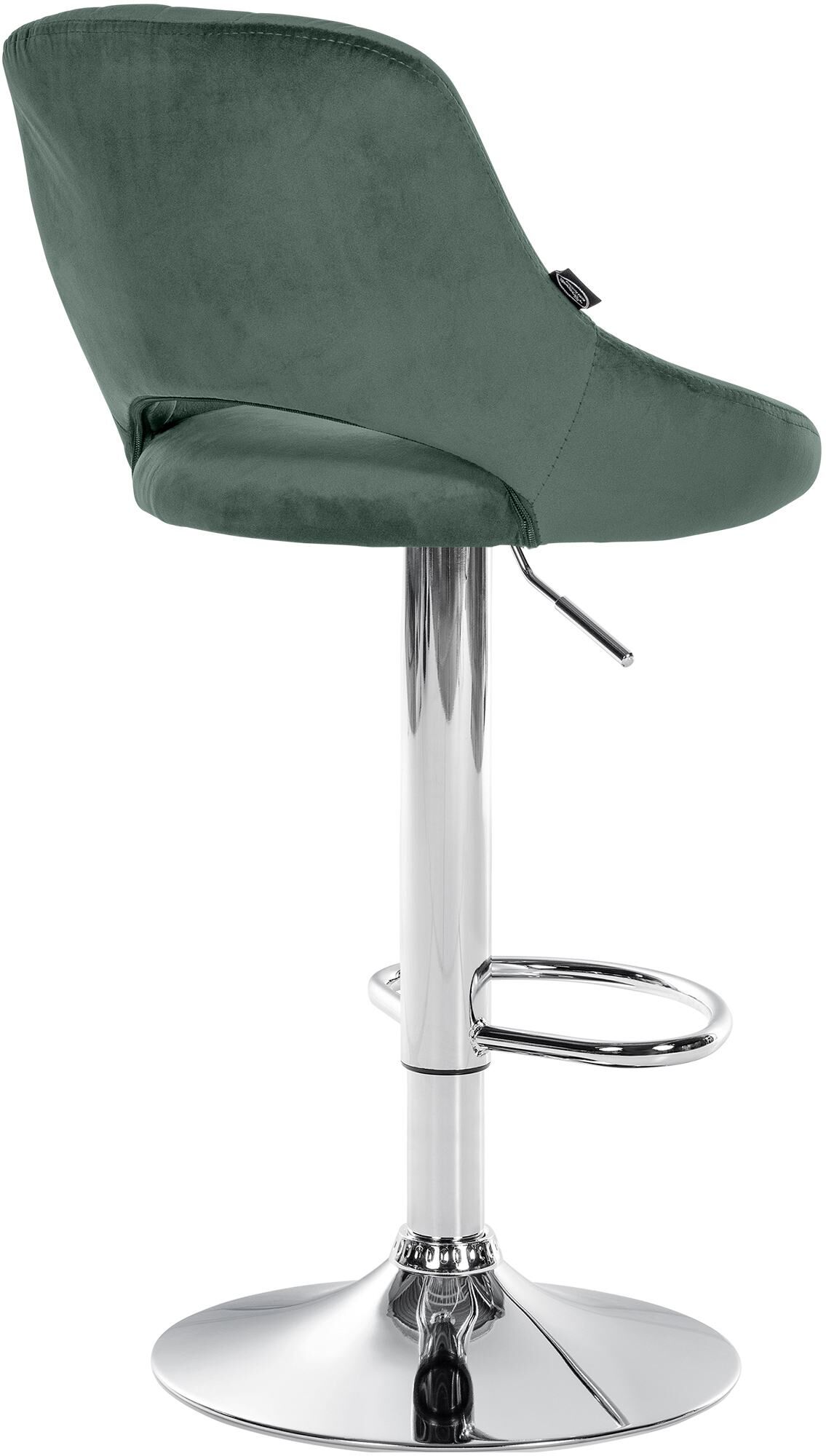 2er Set Barhocker Milet Samt C, grün