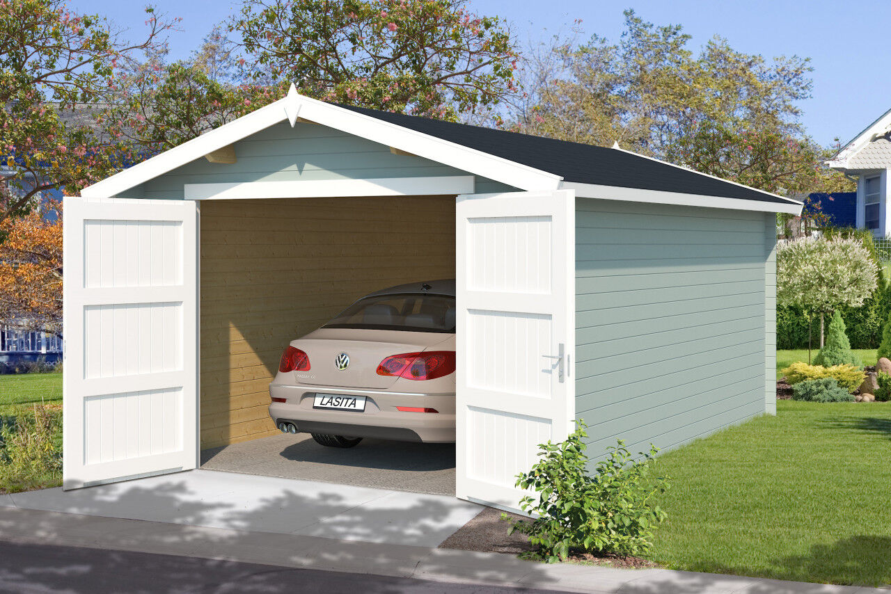 Lasita Maja Holz Garage Mauritius