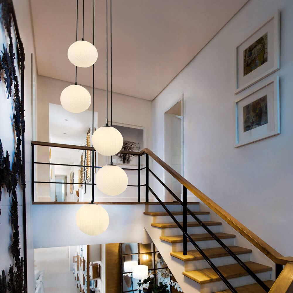 Hängeleuchte aus Glas SUNA - 5-flammig