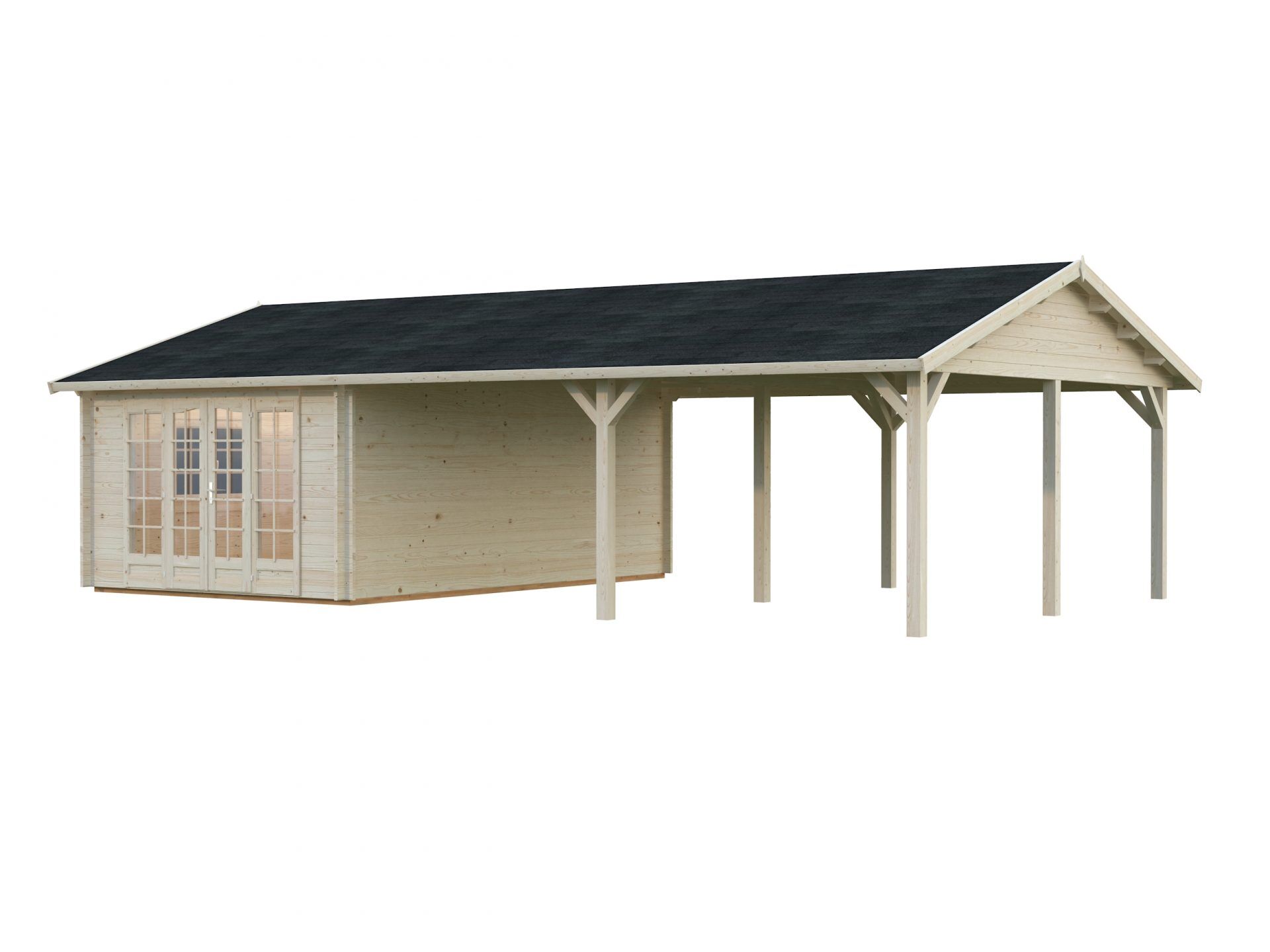 Palmako Gartenhaus Irene 19,0+33,2 m2