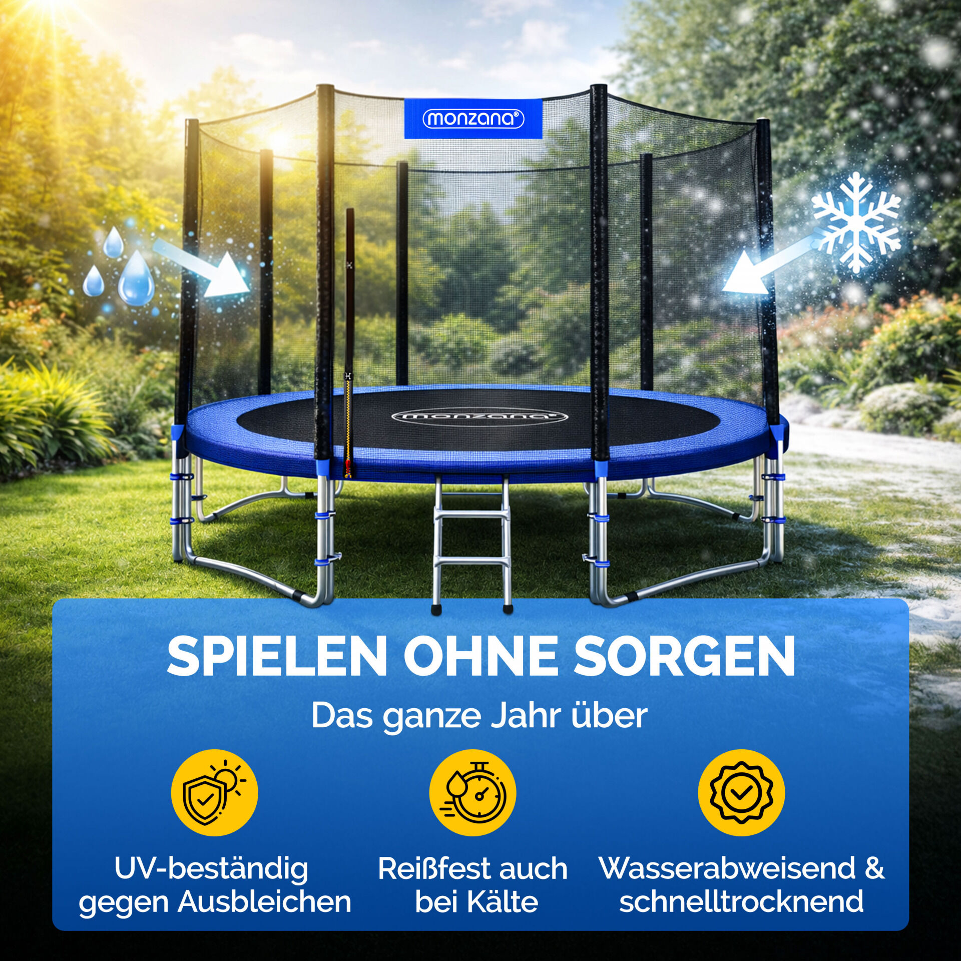 Sicherheitsnetz für Trampolin Ø244cm V1