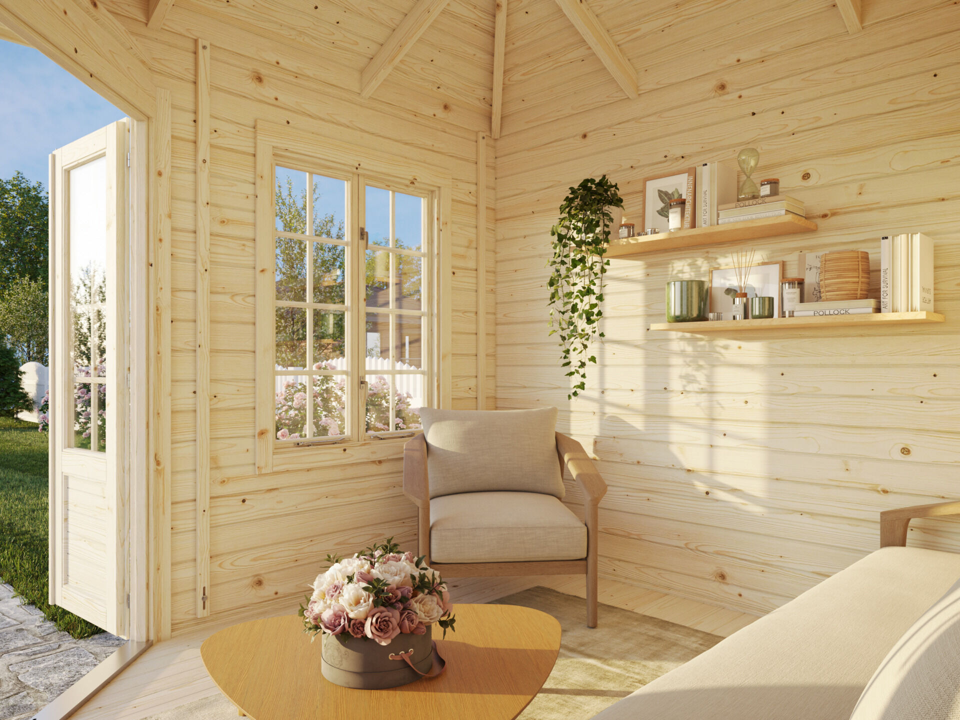 Palmako 5 Eck Gartenhaus Melanie 6,9 m²