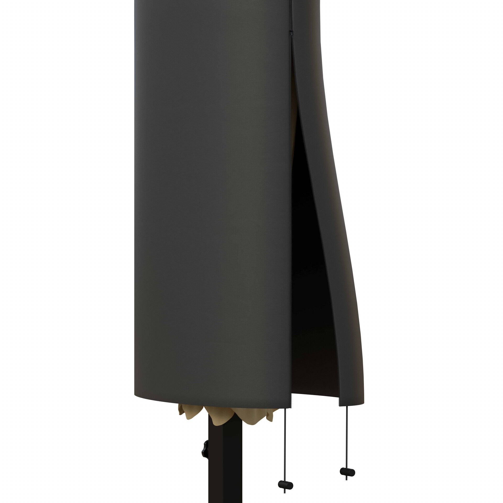 Abdeckung Sonnenschirm/Ampelschirm Anthrazit Ø350cm