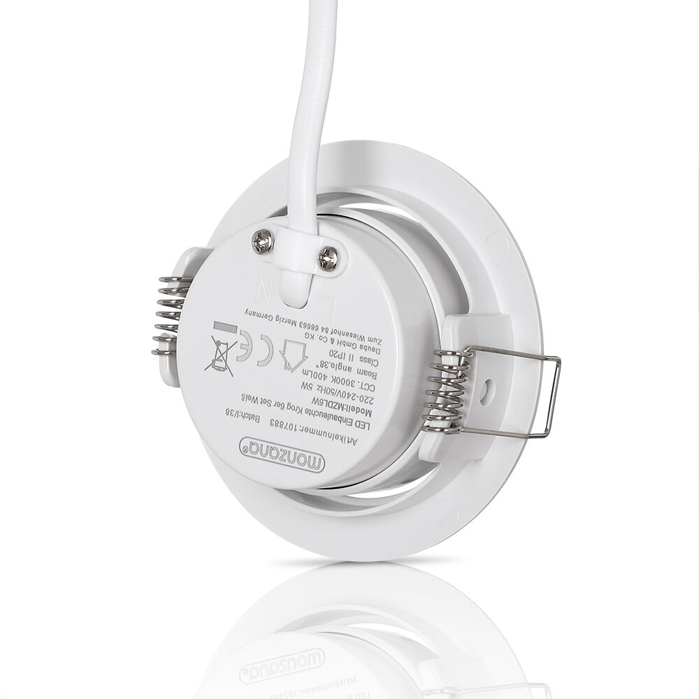 LED Einbauleuchte Krog 6er-Set Weiß