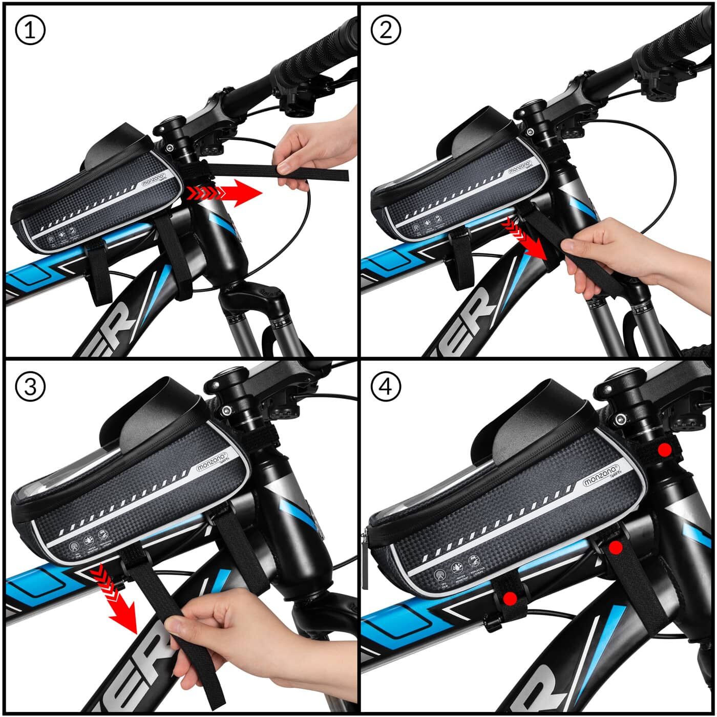Fahrradtasche Titan 20x11,5x11cm