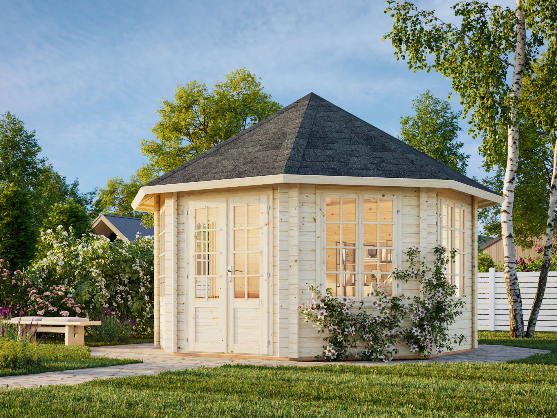 Palmako Pavillon Hanna 14,1 m²