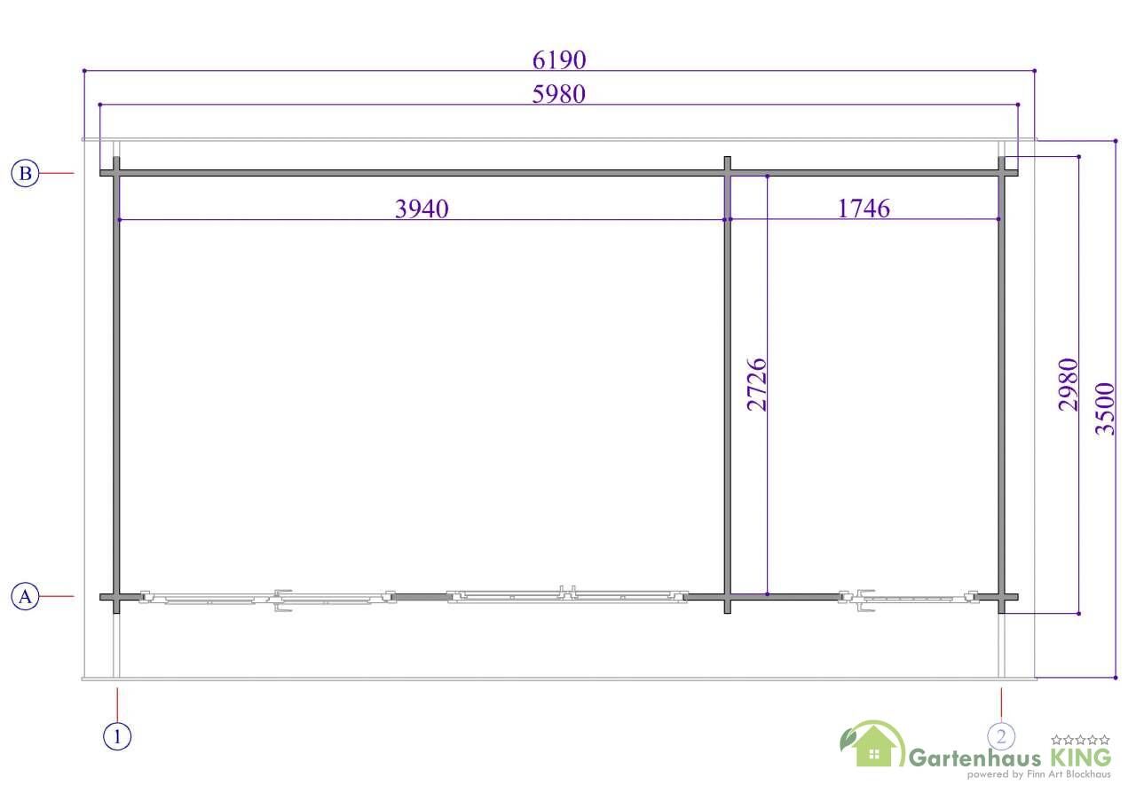 Gartenhaus Norwegen 60