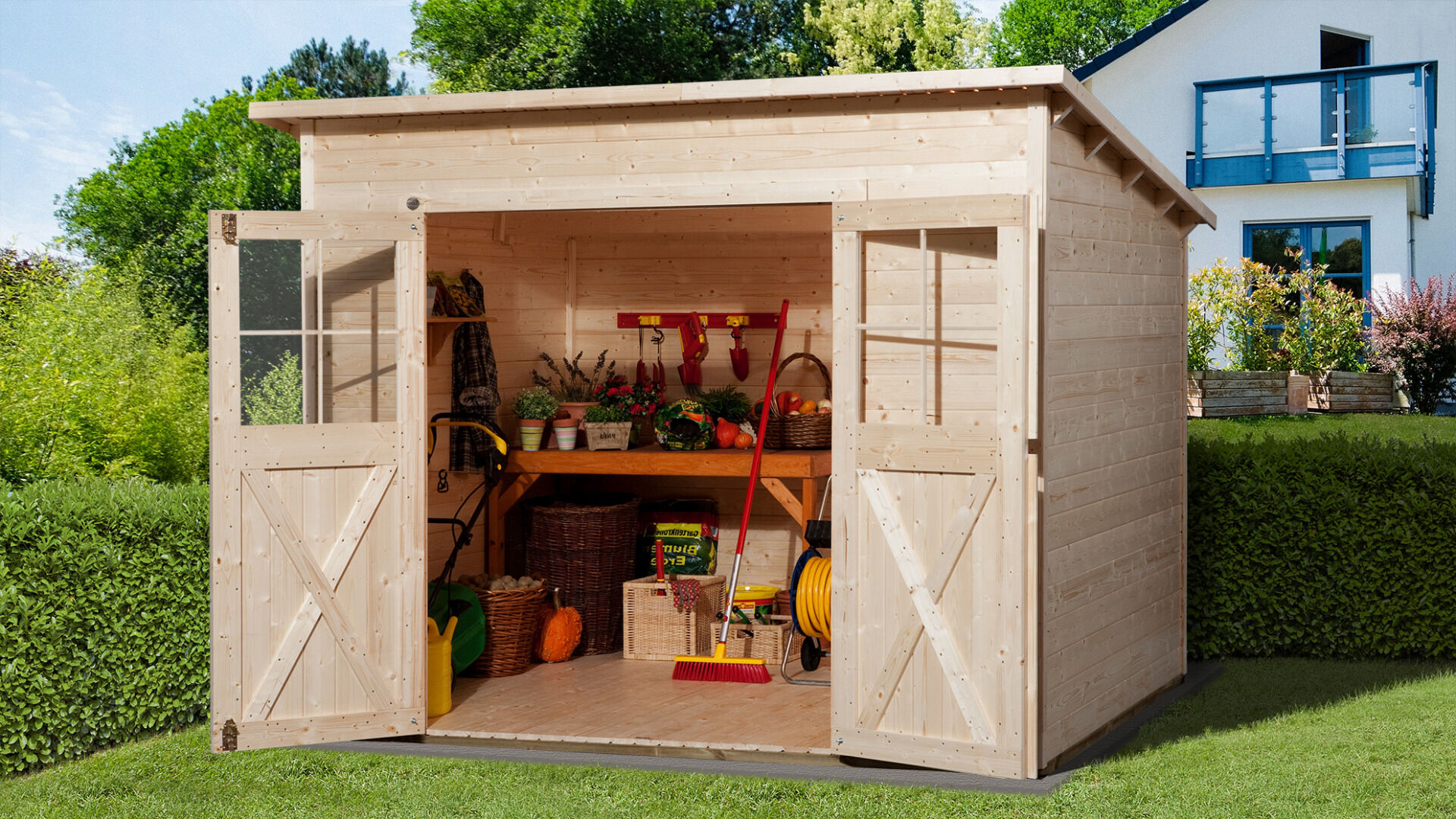 weka Gartenhaus 325 - 3,0x3,0m