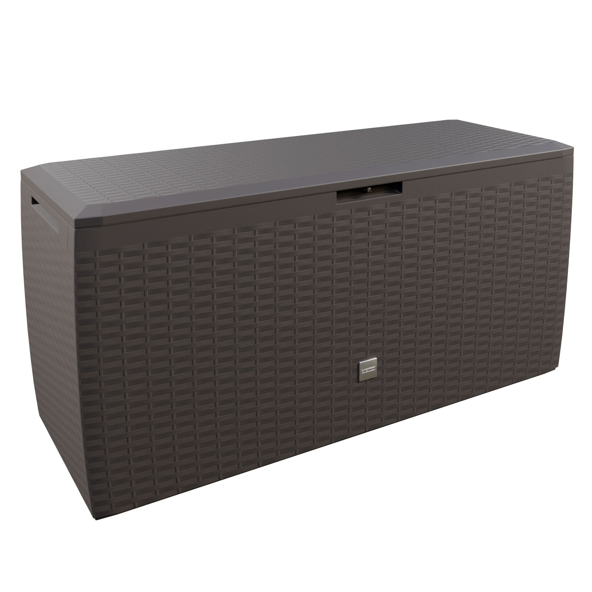 Gartenbox 290L Braun Rato Plus mit Rollen wetterfest
