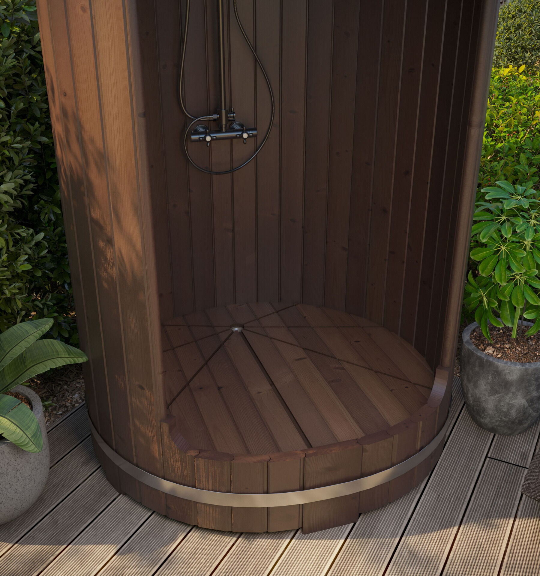Aussendusche Gartendusche, Bausatz