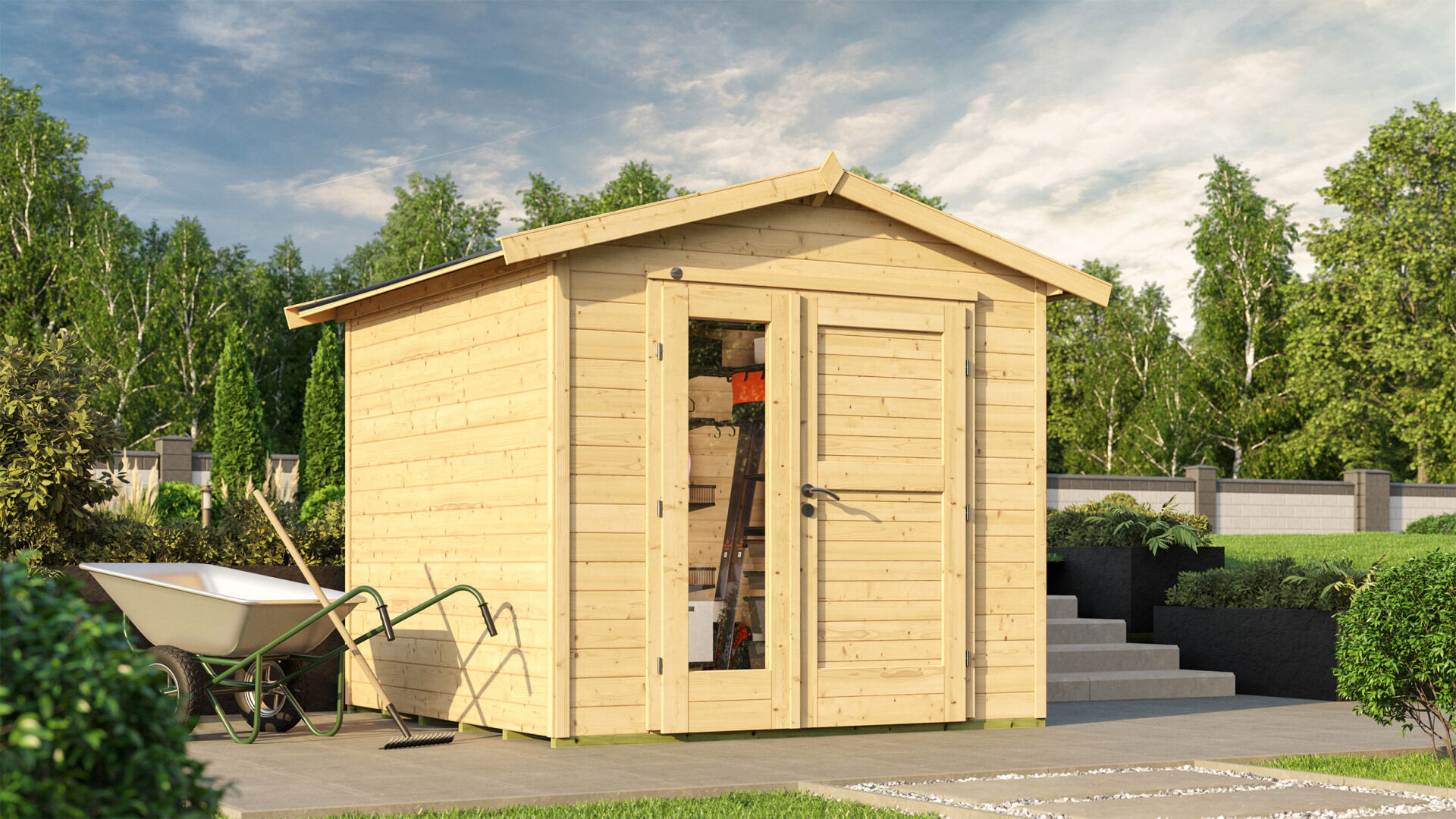 weka Gartenhaus 224 A 2,8x2,6m