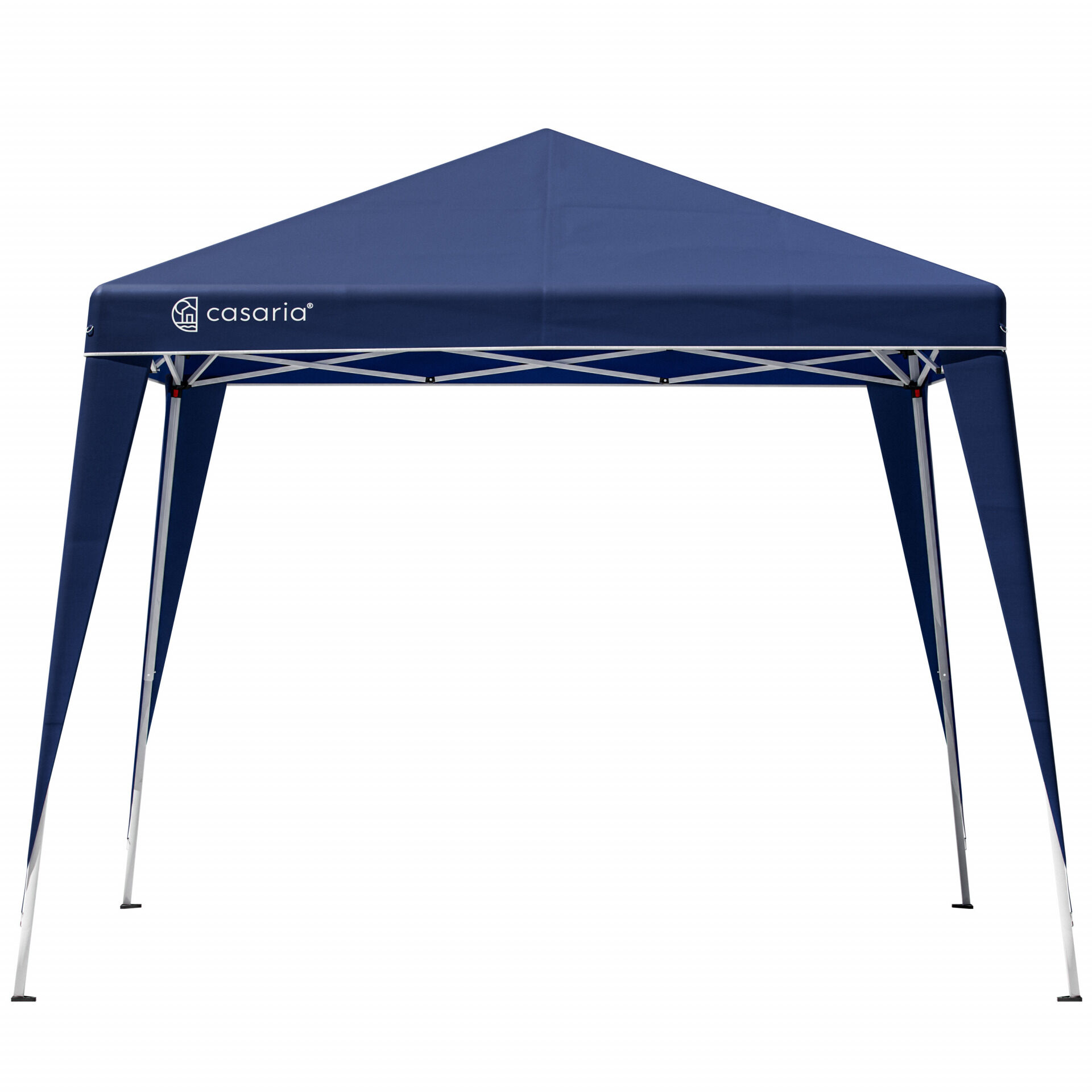 Faltpavillon 3x3m Pop-Up Dunkelblau Schnellaufbau UV-Schutz 50+ wasserdicht stabil