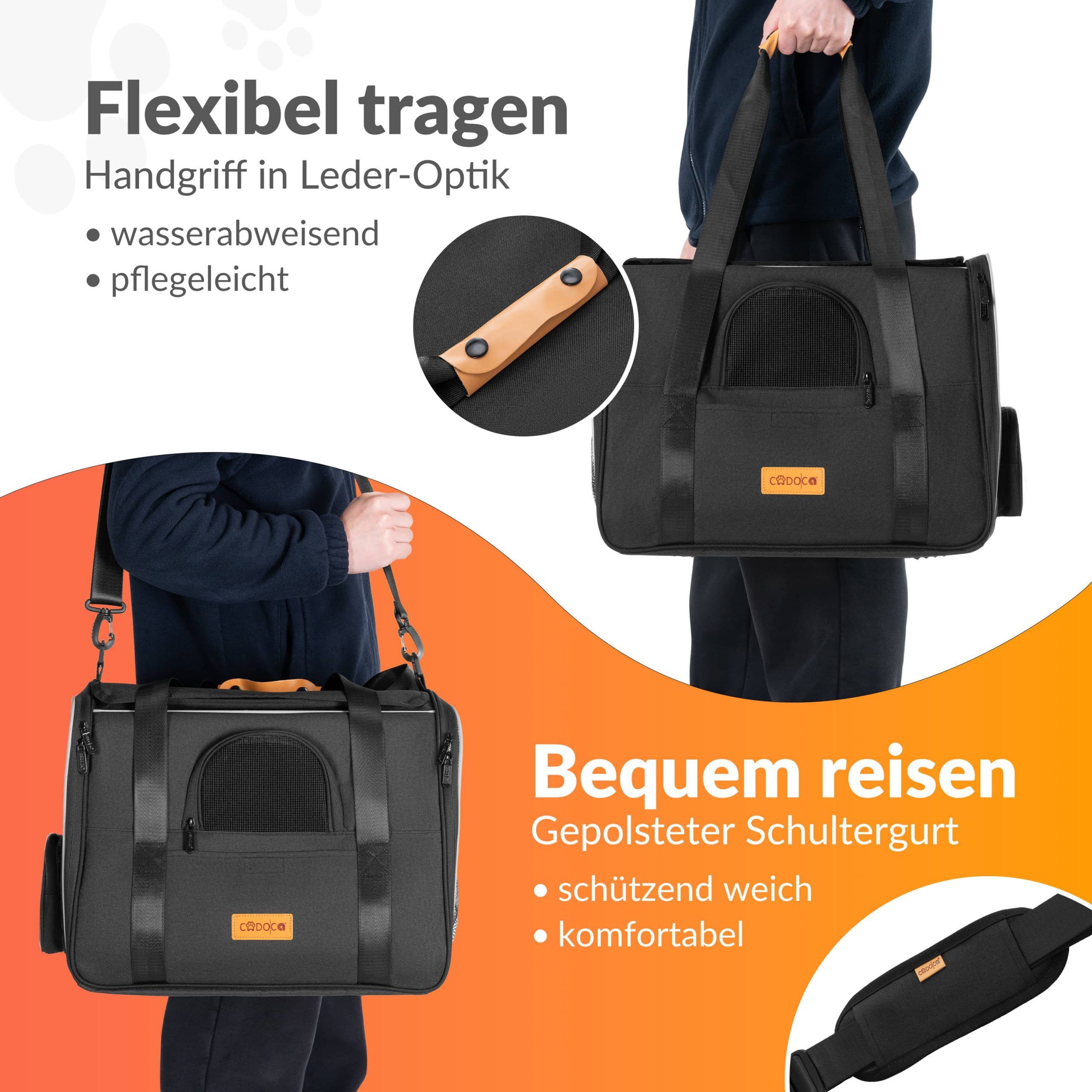 Katzentransportbox Anthrazit 44x34x31cm bis 20kg