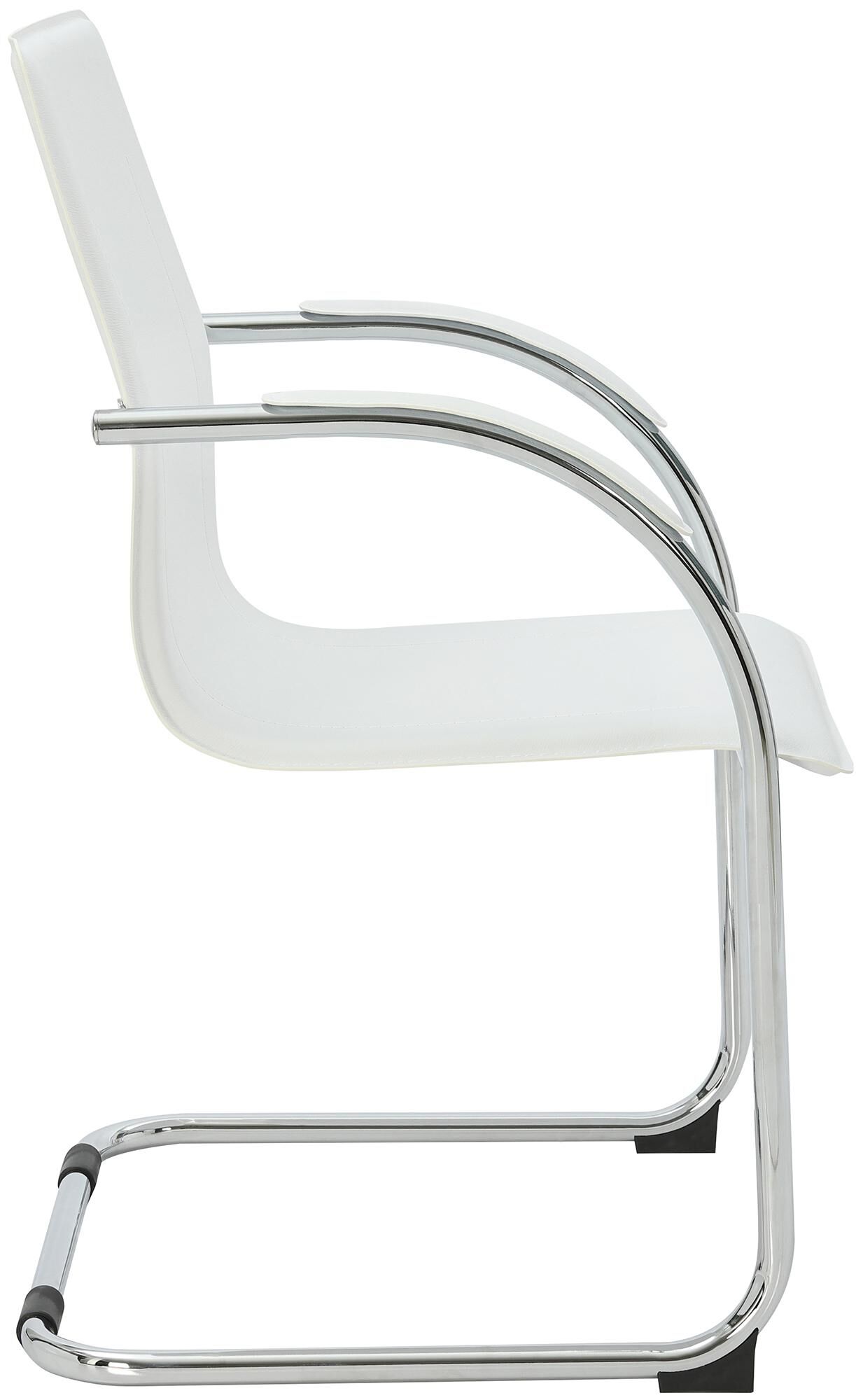 Besucherstuhl Noeleen, weiß