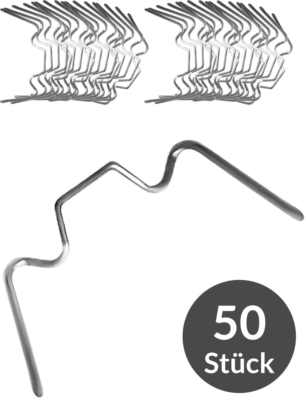 Gewächshausklammern 50er-Set Metall