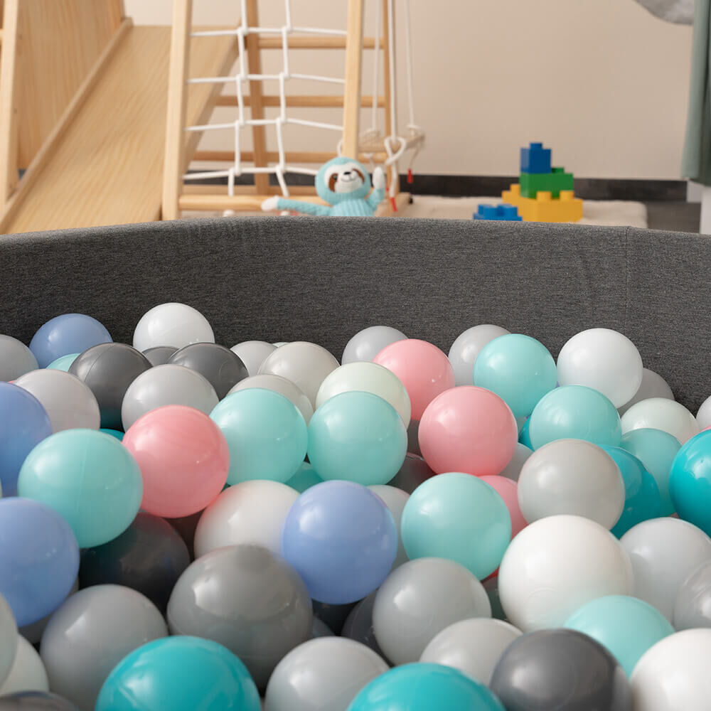 Spielbälle für Bällebad SPIN – 480 Stück Pastellfarbe