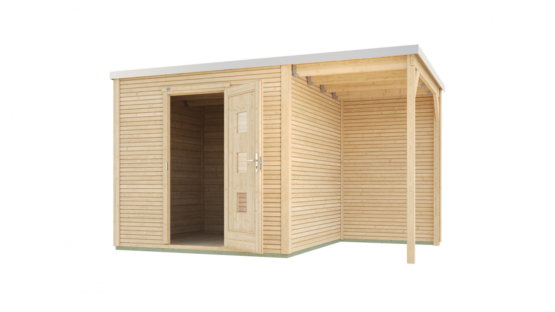weka Design-Gartenhaus wekaLine 413 A 4,1x2,6m