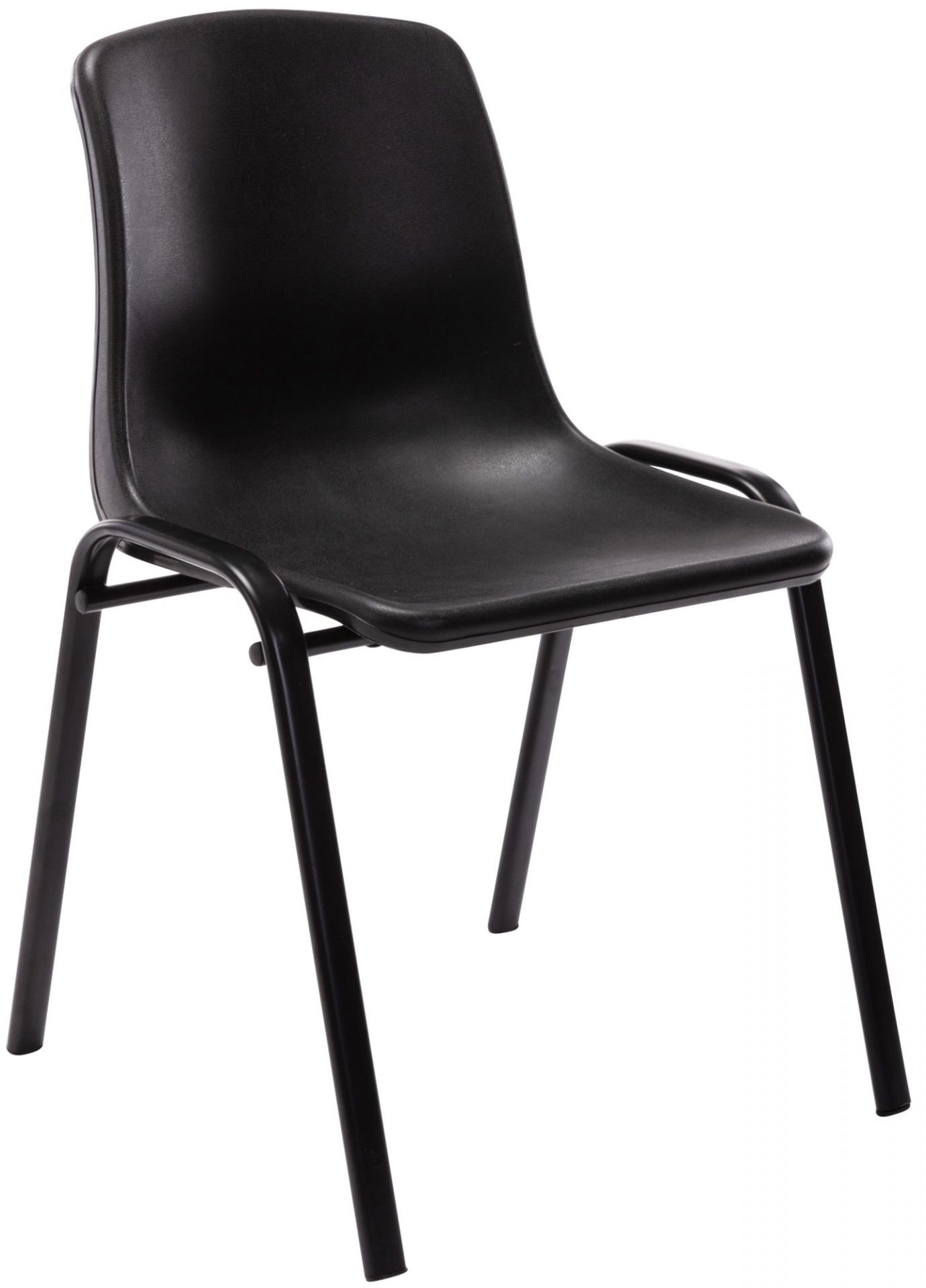 Stapelstuhl Nowra Kunststoff, schwarz