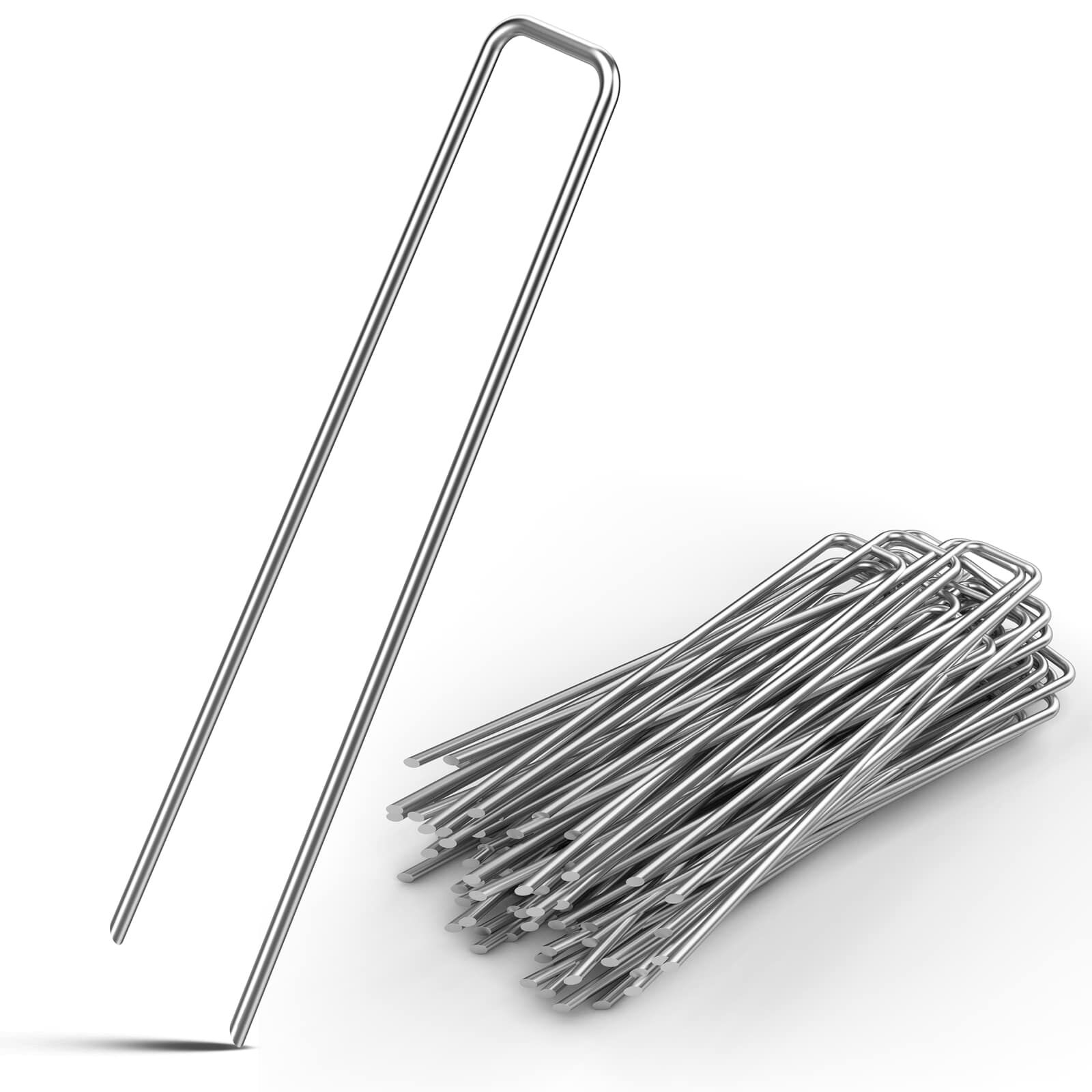 Heringe 100er-Set Stahl Ø 2,7mm verzinkt