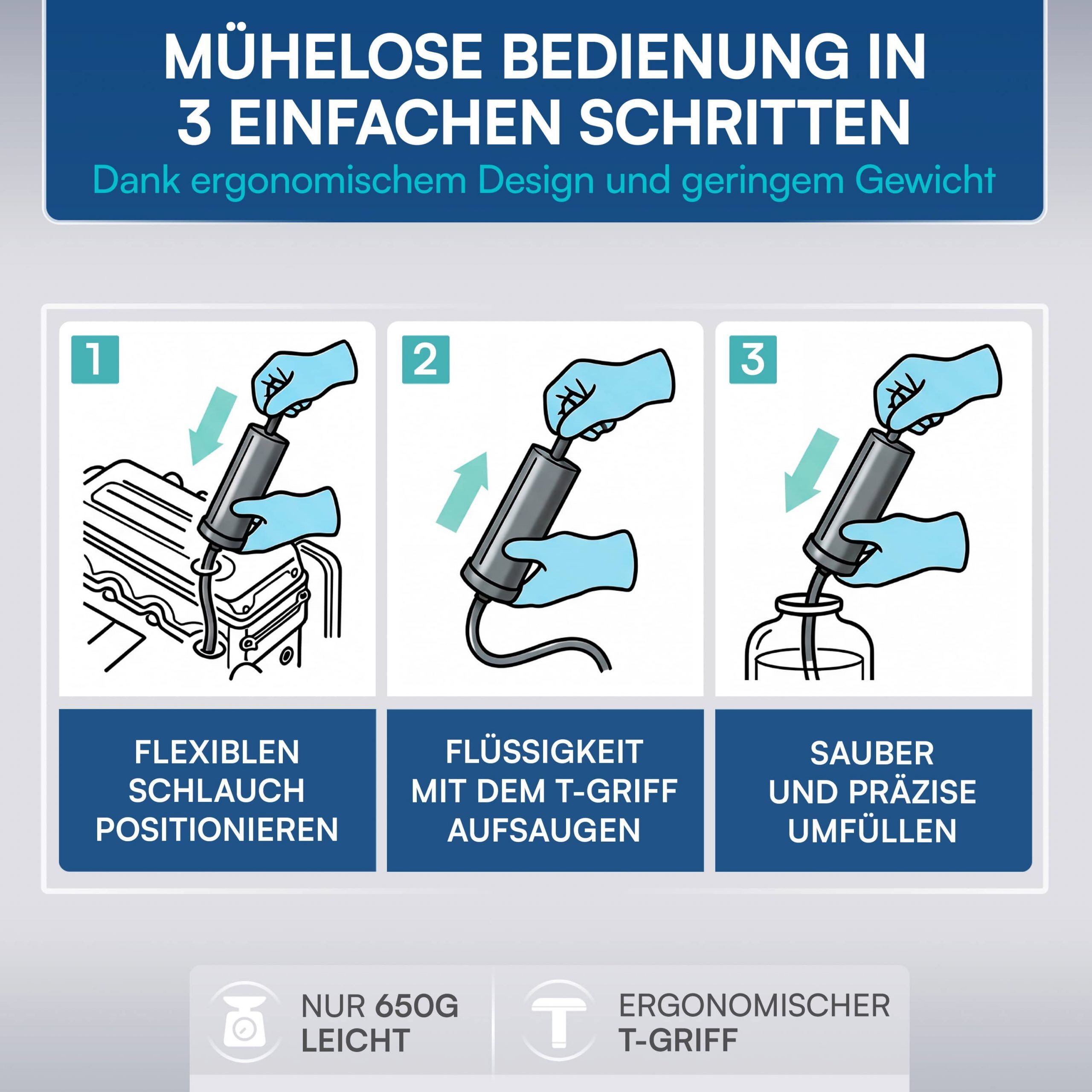 Ölabsaugpumpe 500ml